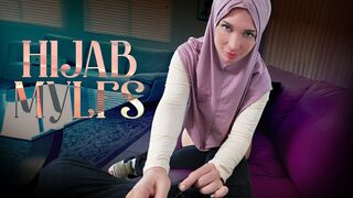 Eine verheiratete Frau, die einen Hijab trug, fühlte sich langweilig, als ihr Mann sie nicht befriedigte